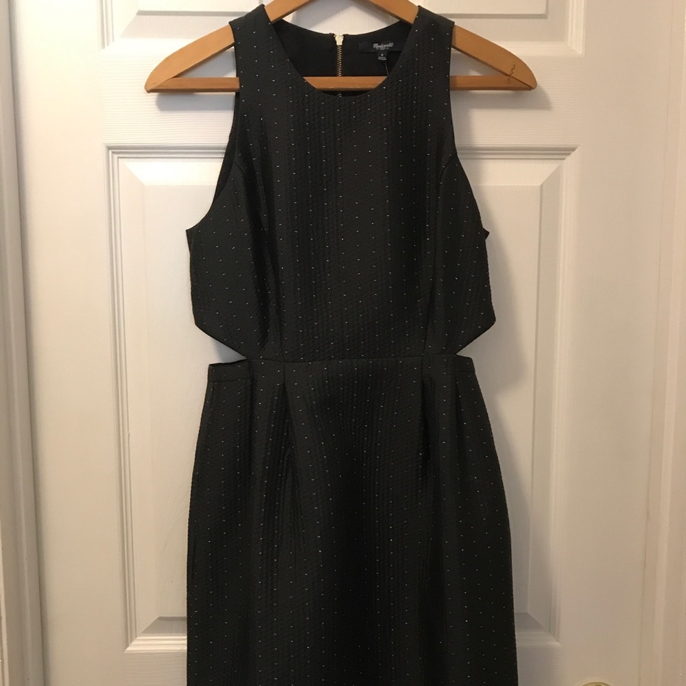 Madewell dress with side cut-outs
